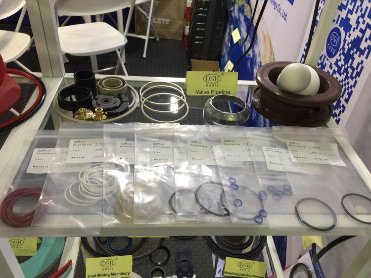 各種工況用橡膠O型密封圈、蝶閥密封件及壓裂球