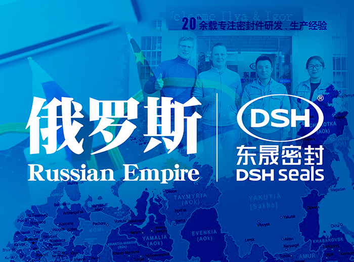 俄羅斯液壓機器制造行業的國外客戶來訪東晟密封公司參觀及工作洽談！