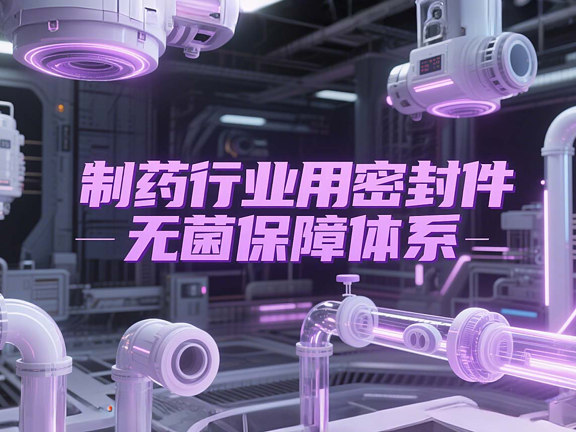制藥行業丨雙層彈簧泛塞封密封件 ? 無菌保障體系!